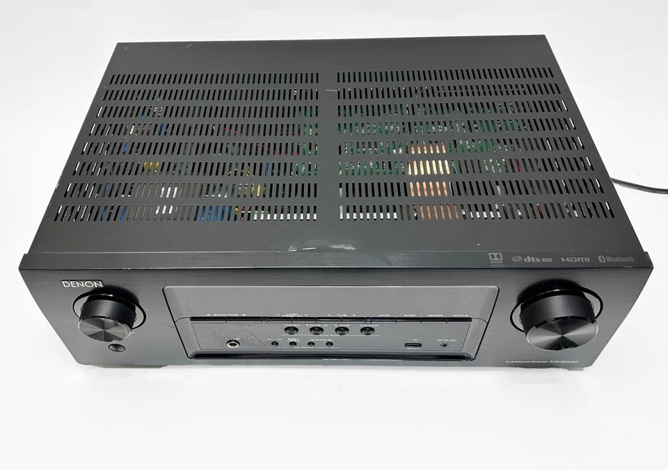 Receptor de cine en casa Denon AVR-S530BT 5.2 canales 4K HD audio video SIN CONTROL REMOTO Foto 4 de 4