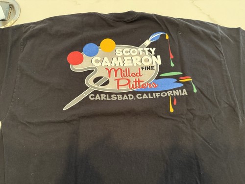 Scotty Cameron Fine Milled Putters Est. 1962 Large Black T-Shirt