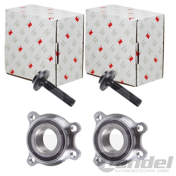 2X Nk RADLAGER-SATZ Hinten Passend FÜR Audi A4 A5 Links+Rechts | 764736-image