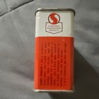 Antique Crown Colony Curry Powder Metal Spice Tin Advertising Red White 1965 — photo 2