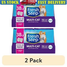 Multi Cat Clumping Litter Febreze Odor Control 15 Days Tight Clumps Low Dust New