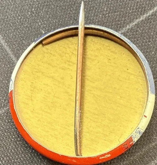 Richard Nixon For President RARE 1960 Litho Campaign Button - Image 2 of 4