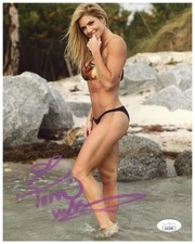 Torrie Wilson Signed 8x10 Photo WWE WWF DIVA Autographed JSA COA #12