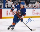 NEW YORK ISLANDERS MATTHEW SCHAEFER SIGNED AUTOGRAPH 8X10 PHOTO