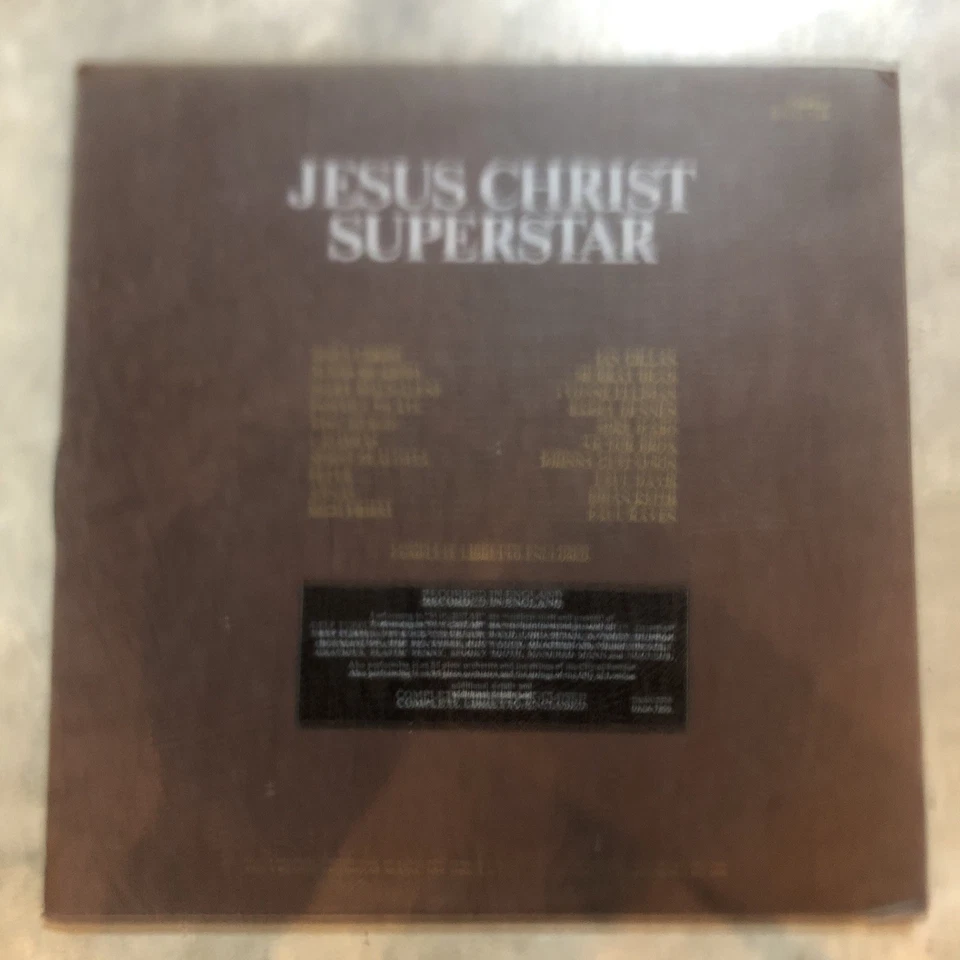 Jesus Christ Superstar. 1970. DXSA 7206 Double vinyl LP Rock Opera Box Booklet - Image 2 of 4
