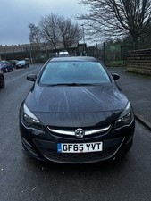 2015 Vauxhall Astra Ecxite 1.4 Petrol Manual Black Needs New Engine Chain