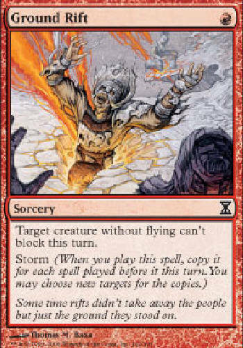GROUND RIFT Time Spiral MTG Magic the Gathering Cards