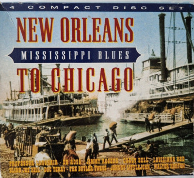 New Orleans to Chicago, Mississippi Blues - CD 2, 3 & 4 - Sehr Gut