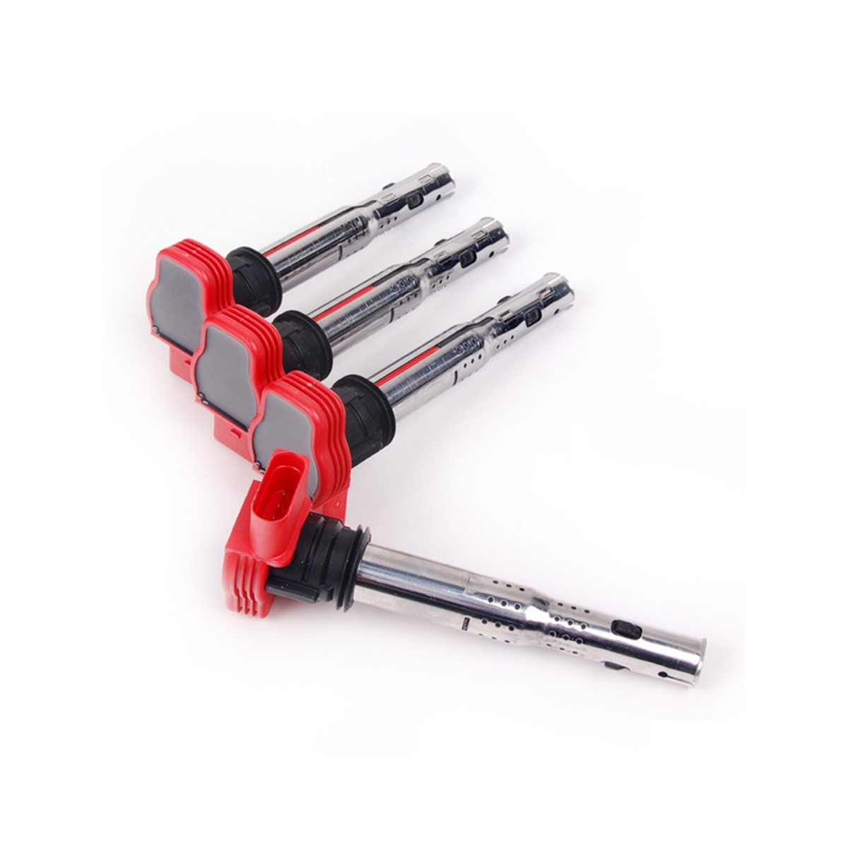OEM AUDI R8 RED COIL PACK SET 2.0TFSI 2.0TSI A3 GOLF 5 LEON 06E905115E