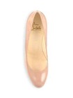 100% AUTH NEW WOMEN LOUBOUTIN NEW SIMPLE 85 PATENT NUDE PUMPS/HEELS US 7.5 — photo 3