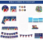 Among Us 20 Kids Party Supplies Birthday Decorations Set Plates Balloons Banner  — photo 2