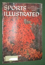 Sports Illustrated Oct 28, 1957 National Hockey League NHL Autumn Leaves vg