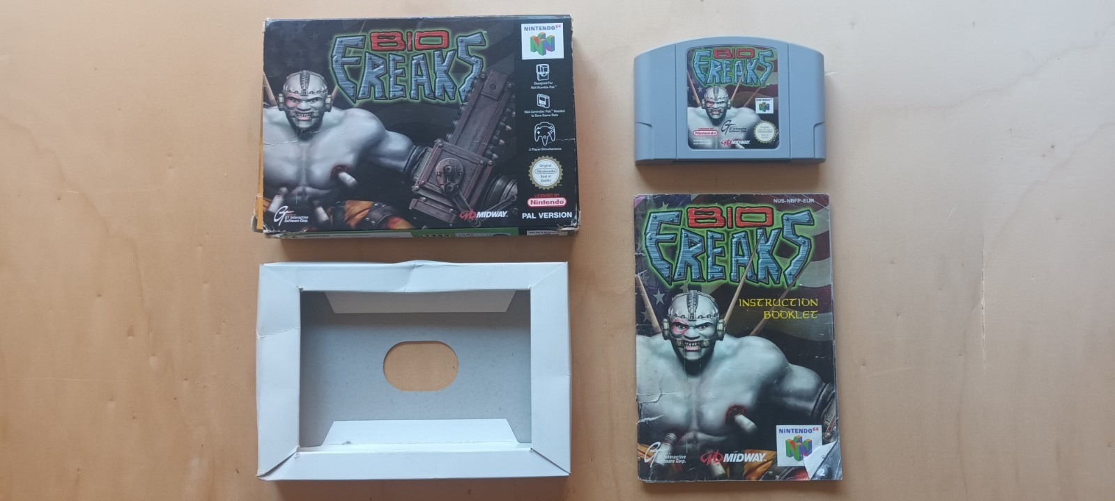 Bio Freaks  / n64 / nintendo 64 (LIRE descriptif)