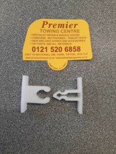 PLASTIC DOOR RETAINER CATCH LATCH KEEP ARROW HEAD WHITE CARAVAN MOTORHOME 86001