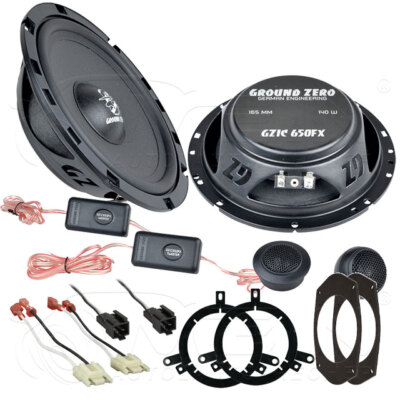 GROUND ZERO LAUTSPRECHER für CHRYSLER JEEP GRAND CHEROKEE II WJ Front Heck #AJIS