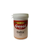 Vyas Gesol Herbal Tablets 100 Count For Abdominal Bloating  Gas  FREE SHIP