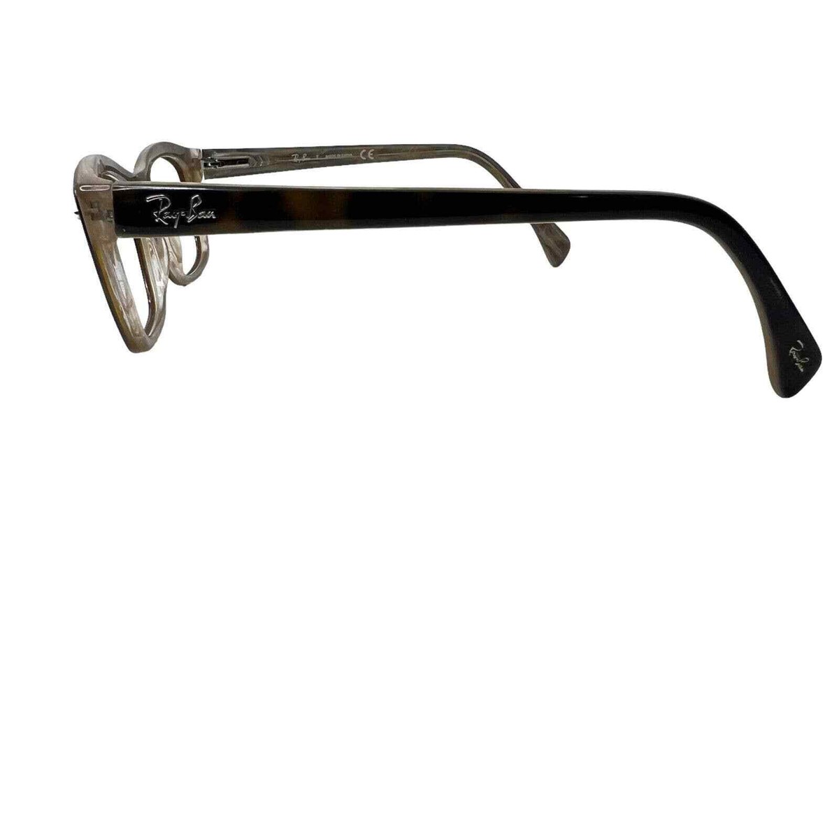 Ray-Ban RB5255 5075 Eyeglasses Frames Brown Rectangle Full  display picture 1