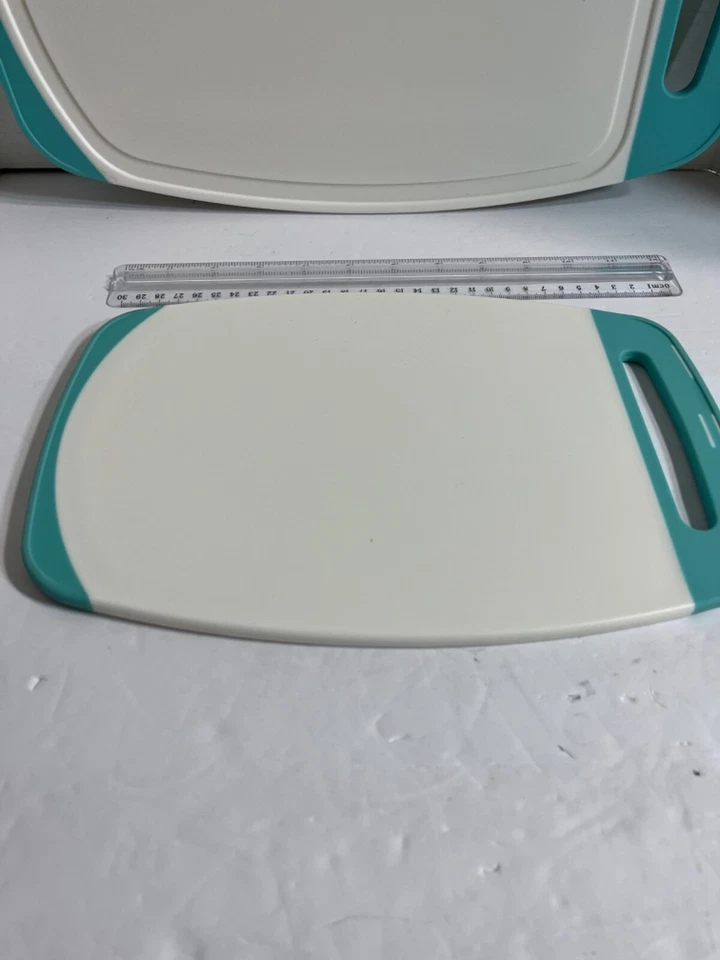 Paquete de 2 tablas de cortar para cocina sin BPA con 2 tamaños de 9" y 16" Foto 4 de 4