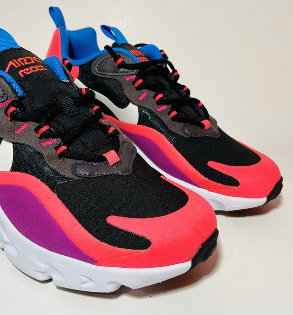 Nike Air Max 270 React Hyper Pink Black White GS 3.5Y Women 5 BQ0101-001 NEW | eBay
