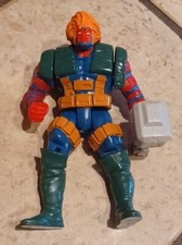 GRIZZLY - Toybiz Marvel Uncanny X-Men X-Force Power Hammers 1993 Action Figure