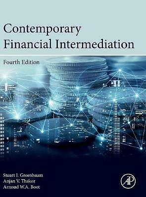 Contemporary Financial Intermediation Greenbaum Thakor Boot Hardback 4e
