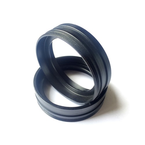 M52 M48 M42 X 0.75 Thread Metal Objective Adapter Ring for Stereo Microscope - Picture 2 of 10