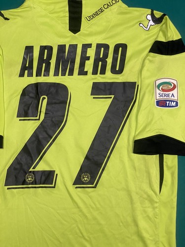 MAGLIA CALCIO UDINESE MATCH WORN INDOSSATA ARMERO VS CAGLIARI LEGEA 2011/12 - Foto 7 di 8