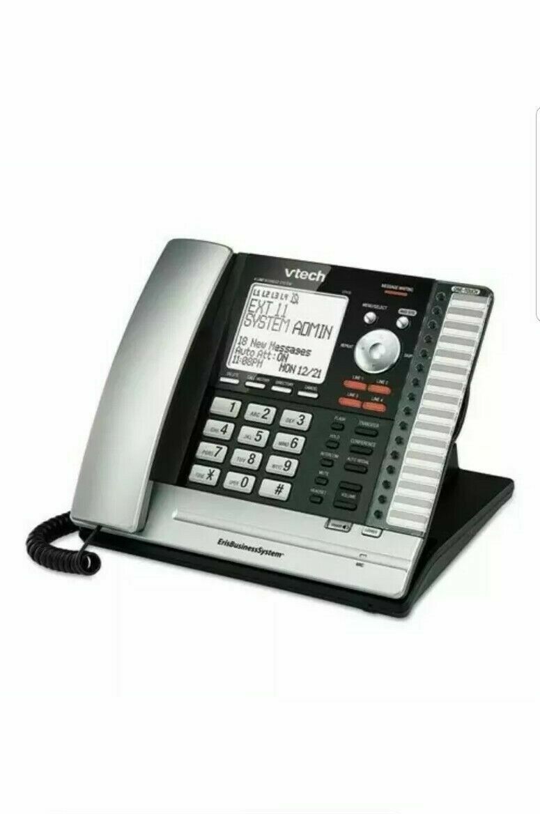 Vtech UP416 ERIS Expandable 4 Line Business System Console. eBay