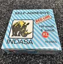 Indasa 6" Royal Redline Discs, 40 grit, 600 Series, 50 discs