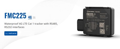 Teltonika FMC225 GPS Tracker 4G LTE Cat1 Bluetooth RS485 RS232 IP67