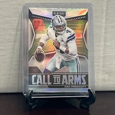 2021 Panini Playoff Call To Arms Dak Prescott (No. CA-DPR)