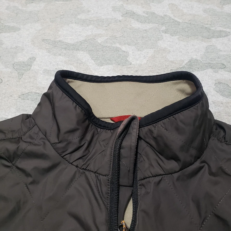 Woolrich Vest Mens XL Gray Full Zip Pockets Outdoors - Image 4 of 4