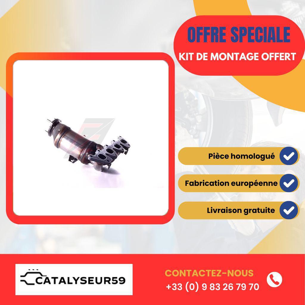 Catalyseur Seat Leon 1.4i essence résout les pertes de puissance moteur 63 Kw 86 cv