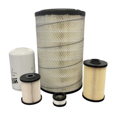 CFKIT Maintenance Filter Kit Compatible with C A S E CX210B Crawler Excavator