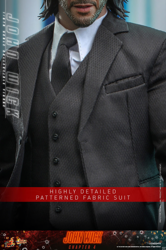 JOHN WICK 4~JOHN WICK / KEANU REEVES~SIXTH SCALE FIGURE~MMS729~HOT TOYS~MIBS - Picture 9 of 13