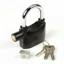 Siren Alarm Padlock Short Shank 