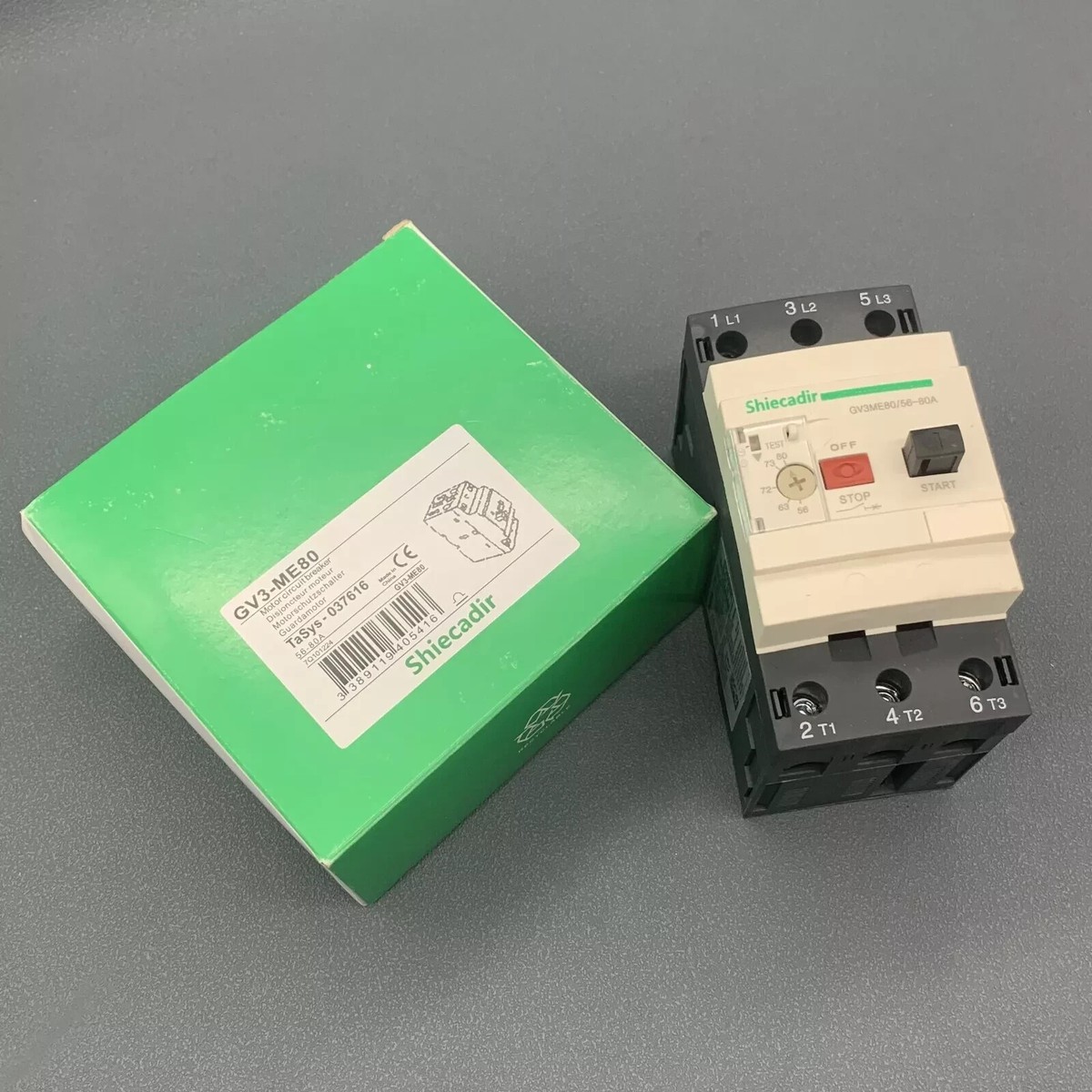 Disjoncteur Moteur Schneider GV3-ME80 56-80A - Neuf, Livraison Gratuite