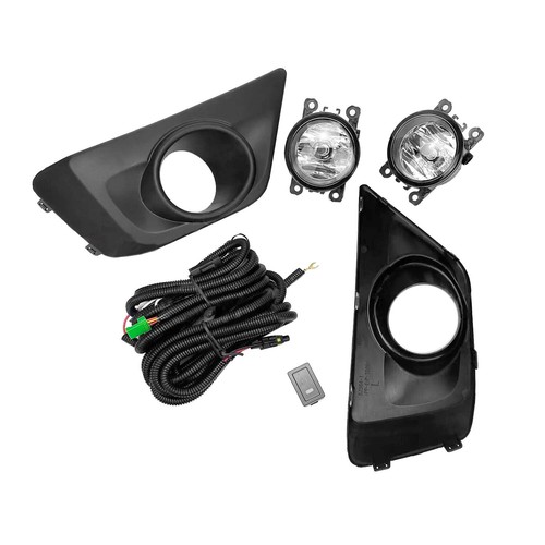 Front Bumper Fog Light Cover Wire Switch Kit For Suzuki Grand Vitara 2012-2017 - Picture 2 of 13