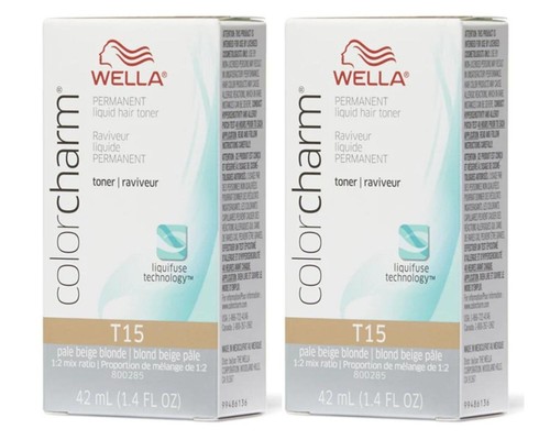 Wella Color Charm Liquid Hair Toner 42 ML /1.4 oz- Choose Shades or w/ Developer - Picture 33 of 65