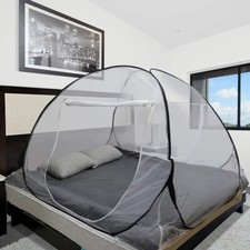 Sekey Pop-up Moskitonetz Faltbare Moskitonetz f&uuml;r Doppelbett Bett Insektenschutz