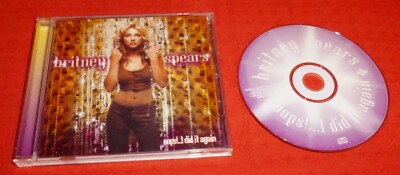 BRITNEY SPEARS CD - OOPS!...I DID IT AGAIN - 2000 EU ISSUE ON JIVE