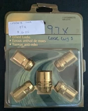 SAAB 12498078 New NOS Genuine OEM Locking Wheel Lugs 9-7x 2006-2009 MAKE OFFER