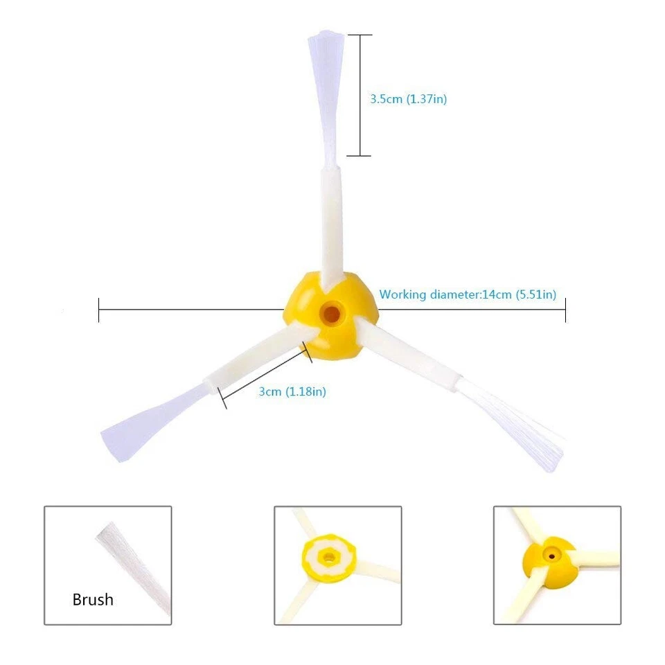 Replacement Brush Parts For iRobot Roomba 800 880 860 870 871 980 990 900 960 - Image 4 of 4