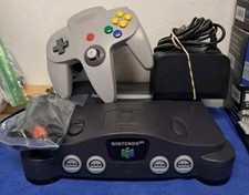 Nintendo 64 Console Av Cord And Power Supply Works Great Sku 53
