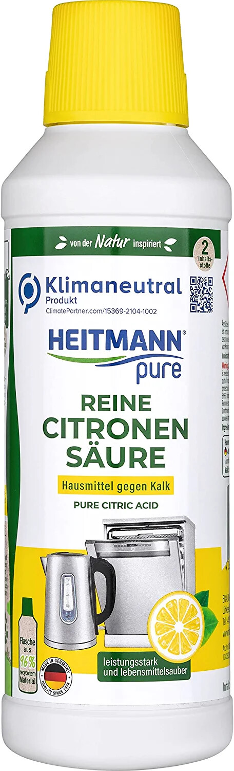 Braeco Zitronensäure Entkalker – 6x 1 Liter, Für Waschmaschinen, Kaffeemaschinen & Haushaltsgeräte