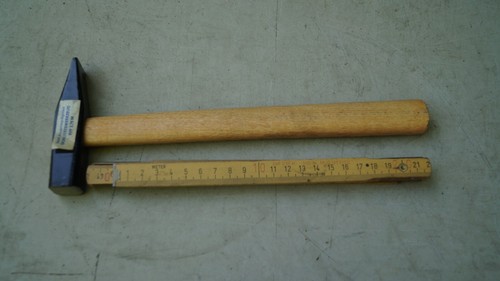 neuer Hammer 250g Schlosserhammer Esche WMW Smalcalda DDR - Bild 6 von 6