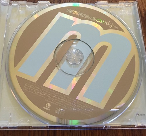MINT CONDITION Mandy Moore US CANDY DJ CD Sony Promo Single 1 Tk Radio BSK 42548 - Picture 4 of 4
