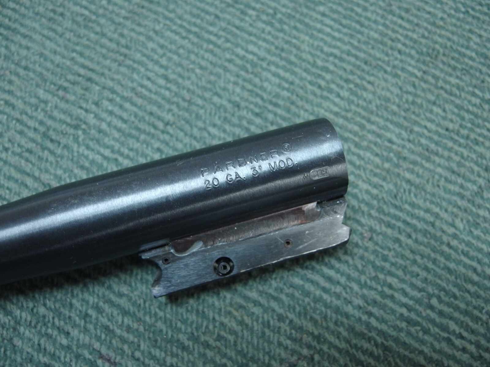 H&R / NEF  PARDNER / HANDI RIFLE - 20 GA  BARREL - 26" MODIFIED - 3" - EXCELLENT