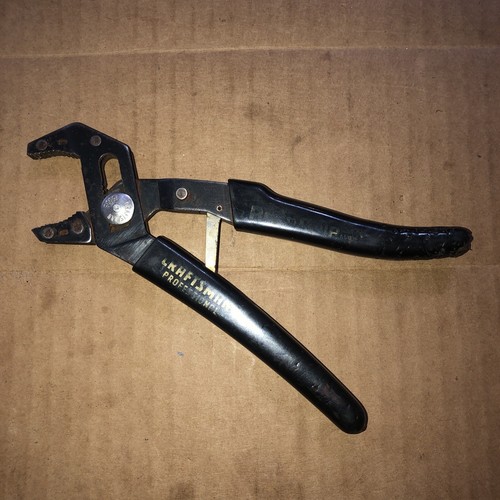 Craftsman Professional Robo Grip Pliers Curved Jaws 7" No.45028 Made in USA eBay