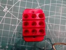 Bullet Puller Collet Rack Holds 9 Hornady Collets Wall Mount Holder Organizer